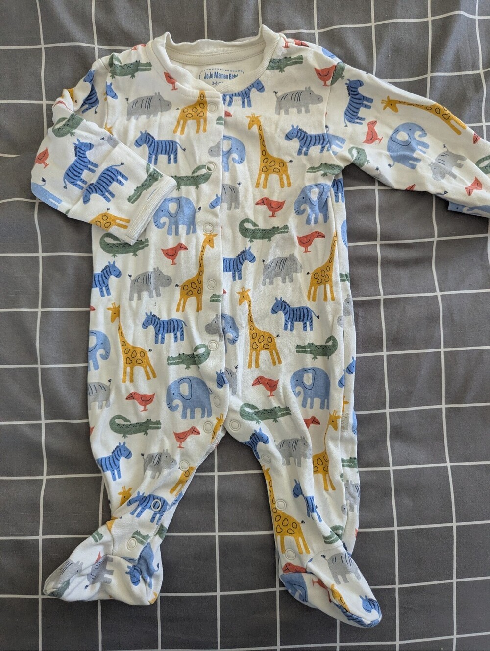 JoJo zoo animals romper